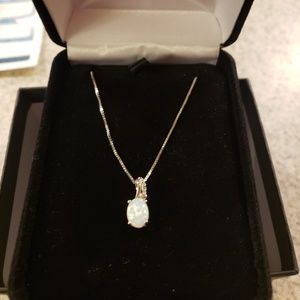Opal necklace